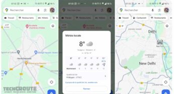 Google Maps vous affiche désormais la météo en temps réel