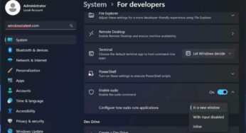 Windows Server 2025 : Microsoft intègre la commande sudo de Linux