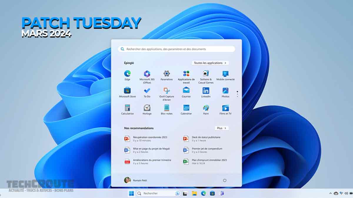 Windows 11 : Détails de la mise à jour cumulative de mars 2024 ...