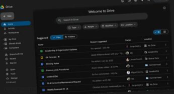 Google Drive propose le mode sombre sur le Web
