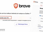 Nouveauté répondre avec ia : Brave search