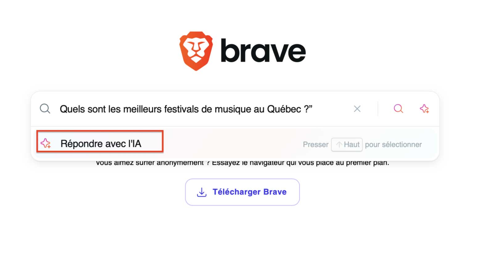 Brave Search se dote d'une IA qui répond à vos questions - TechCroute.com