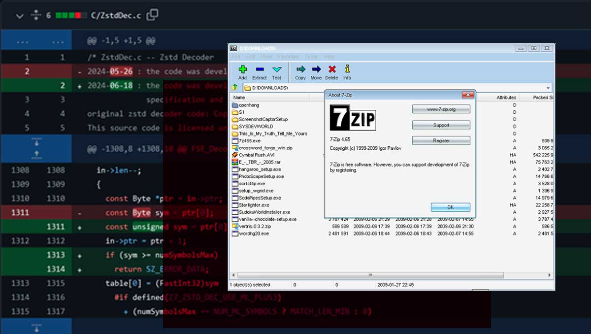 Une faille critique dans 7-Zip permet l'exécution de code à distance