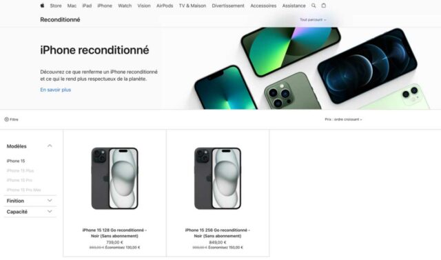 iphone-Apple-reconditionne