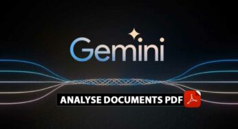 Gemini : Une nouvelle fonctionnalité pour l’analyse de documents PDF disponible gratuitement