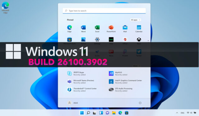 Windows 11 Build 26100.3902 : les nouveautés