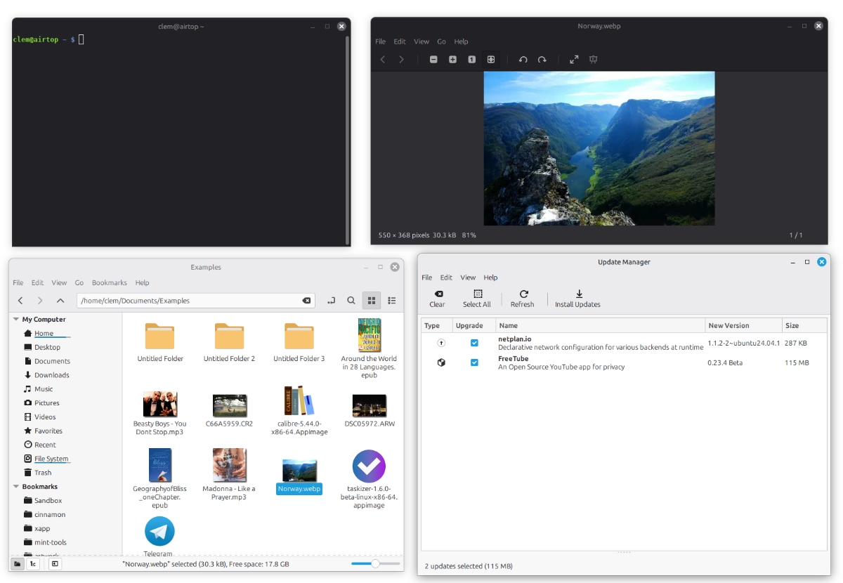 Linux-Mint-22-nouveau-theme
