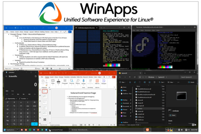 WinApps : Lancez Office et Adobe sur Linux WinApps-linux