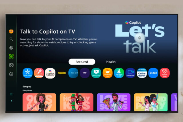 Copilot de Microsoft arrive sur les télés et moniteurs Samsung copilote-Samsung-TV
