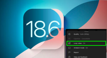 iOS 18.6 : Comment désactiver la lecture en boucle des vidéos dans Photos