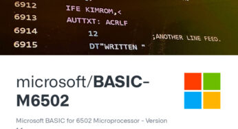 Microsoft BASIC 6502 : le code mythique des années 70 devient open source