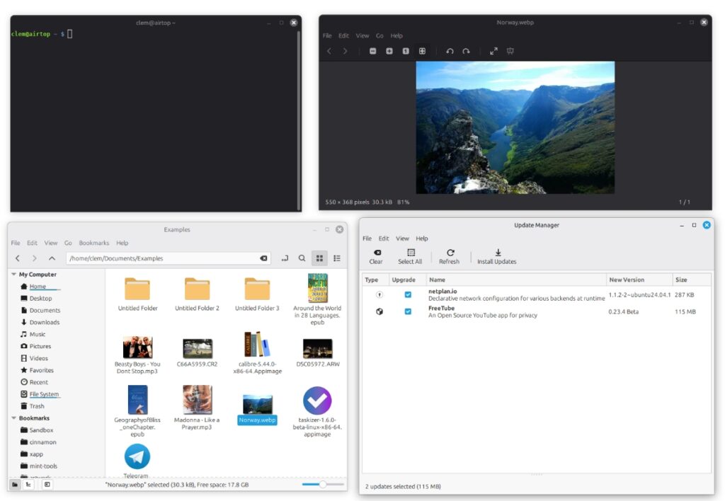 Linux Mint 22.2 adopte un thème Mint-Y