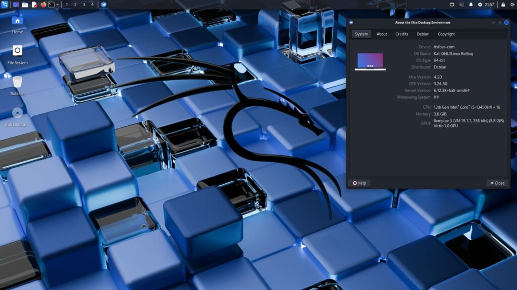 Kali Linux 2025.3