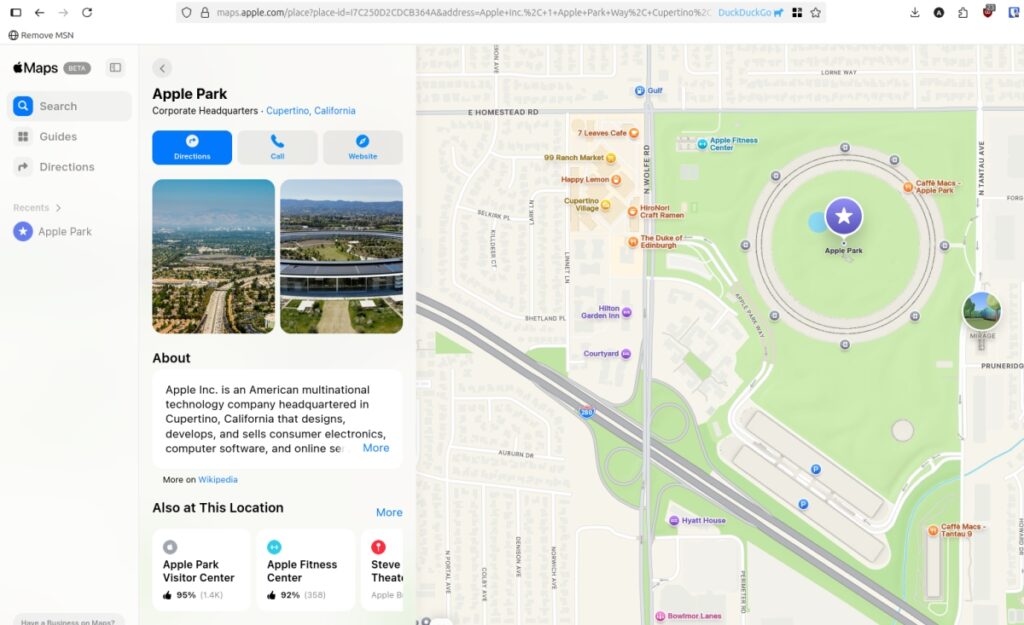 Apple Maps sur le point d'intégrer des publicités dans ses recherches
