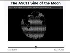 La Lune vue du terminal : un affichage ASCII précis et minimaliste side-ascii-moon