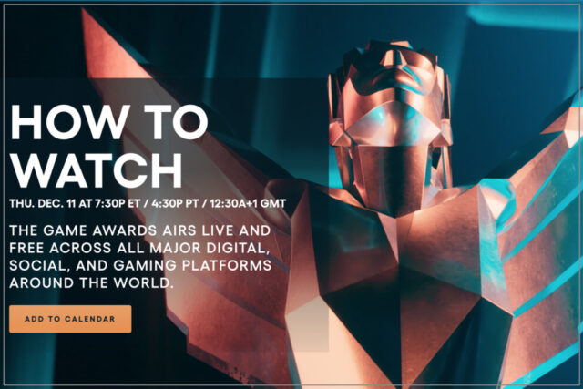 Les nominés des Game Awards 2025 ont été annoncés. game-awards-2025