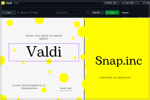 Snapchat ouvre Valdi au monde : son framework UI natif valdi-snapchat