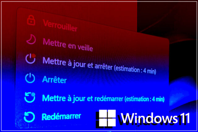 Windows 11 : fini le réveil surprise après « Mettre à jour et arrêter » windows-11-update-and-restart