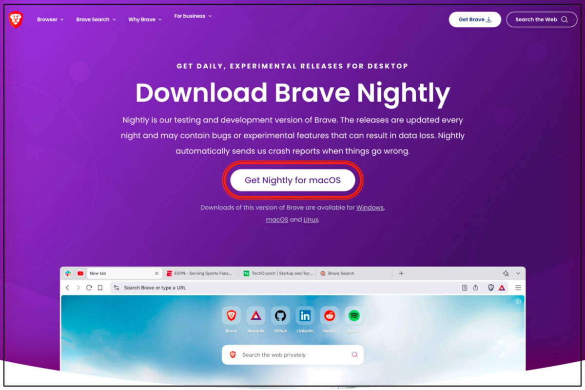 Brave teste une navigation IA agentique dans sa version Nightly ...