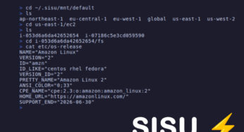 Découvrez Sisu : un outil pour explorer les ressources AWS comme un système de fichiers local