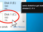 Vérifier l’état de santé de son SSD ou HDD sur Windows 11 checkdisk-health-HDD-SDD