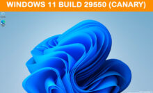 Windows 11 build 29550 (Canary)