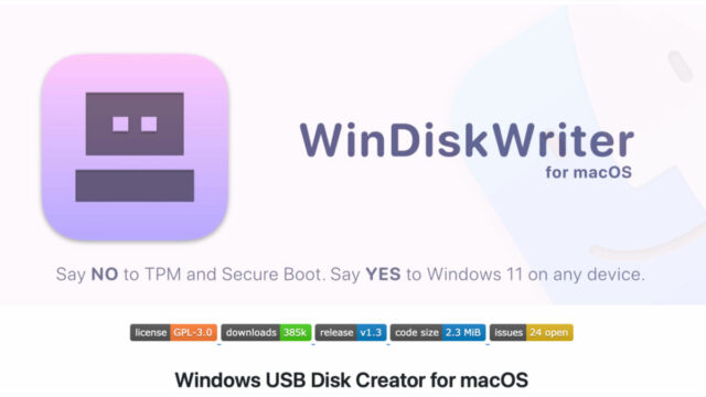WinDiskWriter : l’outil gratuit qui simplifie la création de clés USB Windows depuis un Mac WinDiskWriter