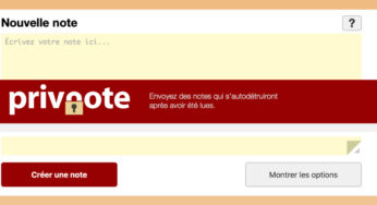 Envoyez des notes secretes qui s’autodétruisent : Privnote, l’outil gratuit et ultra-simple
