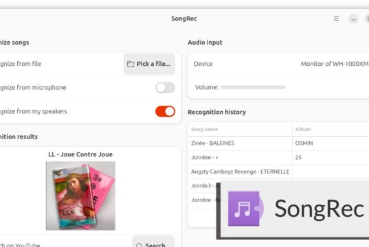 SongRec 0.6 : un Shazam open source qui s’améliore encore sur Linux SongREC