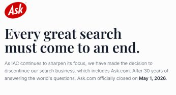 Ask.com ferme ses portes après près de 30 ans d’existence