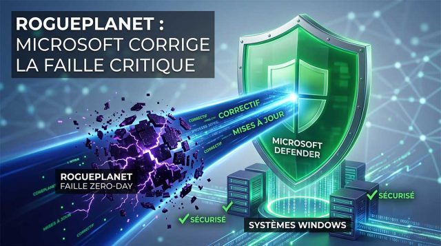RoguePlanet : Microsoft corrige en urgence une faille critique dans Windows Defender RoguePlanet
