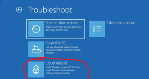 Cloud Rebuild