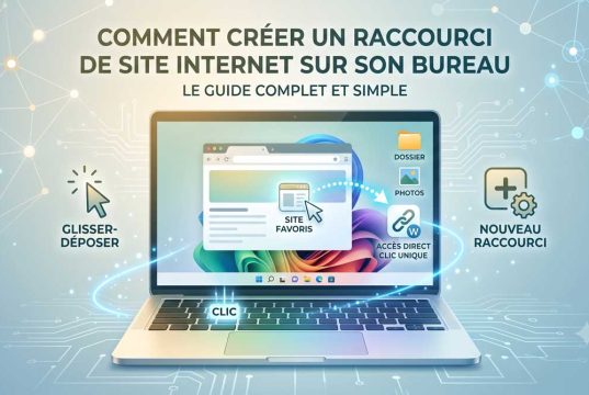 Comment créer un raccourci de site internet sur son bureau en un clin d’œil creer-un-raccourci-web