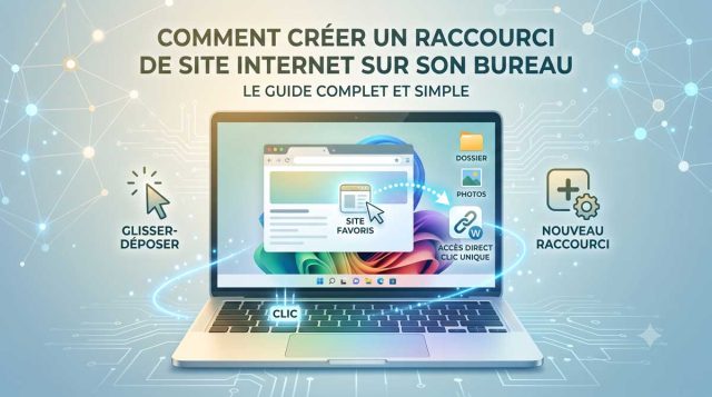 Comment créer un raccourci de site internet sur son bureau en un clin d’œil creer-un-raccourci-web