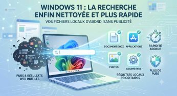 Windows 11 : Microsoft nettoie enfin sa barre de recherche et supprime les publicités