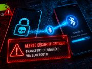 Android : Un malware bancaire redoutable se propage même sans Internet Deux smartphones Android communiquant entre eux, illustrant le relais de données d'un malware bancaire.