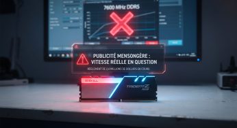 G. Skill : 2,4 millions de dollars pour régler un litige sur la vitesse de sa RAM