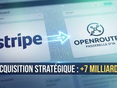 Stripe rachète la pépite de l’IA OpenRouter pour plus de 7 milliards Fusion stratégique entre Stripe et OpenRouter illustrant l'acquisition pour 7 milliards de dollars.