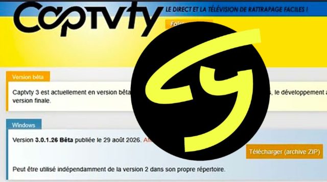 Captvty 3 Bêta : nouveautés de la version 3.0.1.26 et guide d’installation Découverte de l'interface modernisée de Captvty 3 bêta pour visionner et enregistrer les programmes TV sur PC.