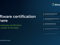 AlmaLinux lance sa certification logicielle communautaire : comment valider vos applications et serveurs ? Le nouveau programme de certification AlmaLinux permet d'auditer le matériel et les logiciels pour alimenter un catalogue public vérifié.