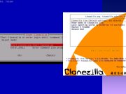 Interface de démarrage de la version stable 3.3.3-37 de Clonezilla Live sur un poste informatique.