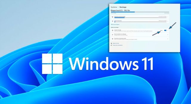 Comment configurer l’Assistant stockage sur Windows pour nettoyer son PC Panneau de configuration de l'Assistant stockage dans les paramètres système de Windows.