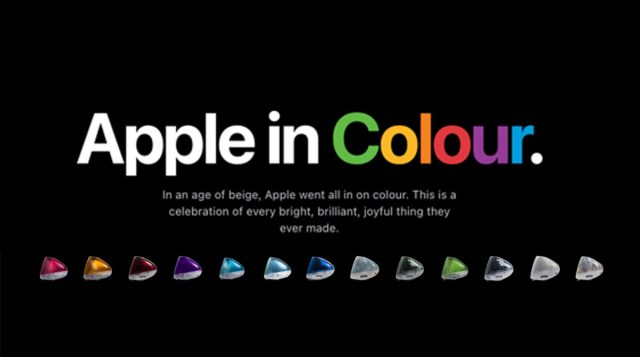 Couleurs des produits Apple : 30 ans d’histoire réunis dans une archive interactive Une archive en ligne recense 341 nuances officielles appliquées aux appareils Apple depuis 1998.