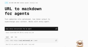 Utilisation de la commande curl.md pour extraire du contenu web directement en syntaxe Markdown.