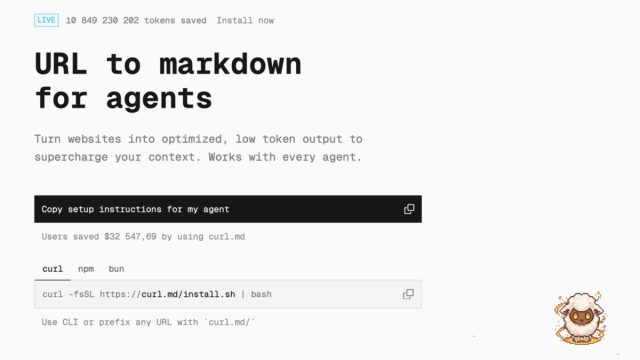 curl.md : comment convertir n’importe quel site web en Markdown directement depuis le terminal Utilisation de la commande curl.md pour extraire du contenu web directement en syntaxe Markdown.