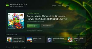 ProsperoEden apporte l'émulation Nintendo Switch de manière native sur les consoles PS5 compatibles.