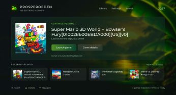 ProsperoEden : l’émulateur Switch qui tourne nativement sur PlayStation 5