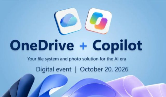 Microsoft annonce un nouvel événement en octobre dédié à OneDrive et Copilot
