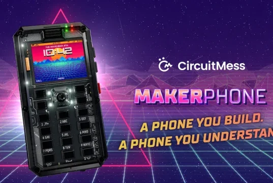 MAKERphone 2.0 : fabriquer son propre téléphone 4G sans fer à souder