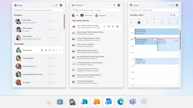 Microsoft 365 Companions : fin de service annoncée pour les mini-applications de la barre des tâches Les raccourcis Microsoft 365 Companions intégrés à la barre des tâches de Windows seront désactivés en décembre.